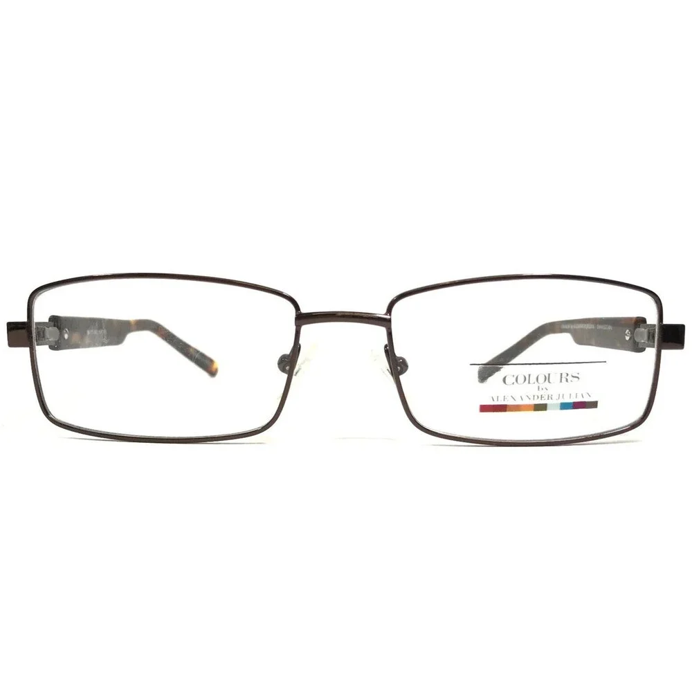 Colours by Alexander Julian Eyeglasses Frames SWANSDOWN Brown Tortoise 54-17-140
